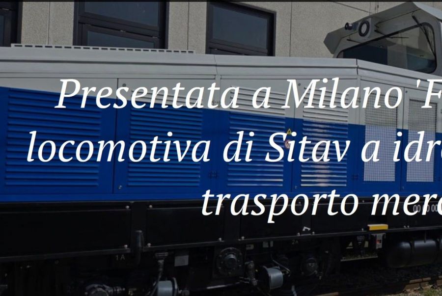 Presentata Fenhyce, la locomotiva di Sitav a idrogeno per il trasporto merci