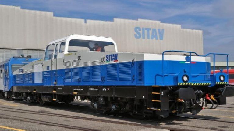 Sitav unveils hydrogen locomotive prototype for freight transport
