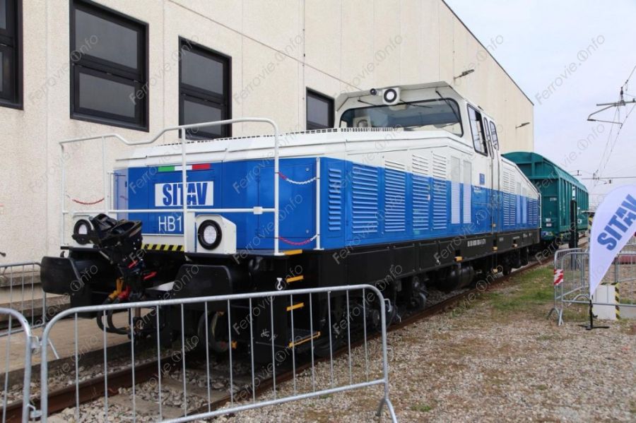ExpoFerroviaria 2025, presentata la locomotiva a idrogeno HB1-001 FENHYCE di SITAV